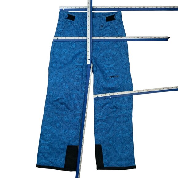 Arctix Kids Snow Pants with Reinforced Knees and Seat L Blue - Picture 5 of 14